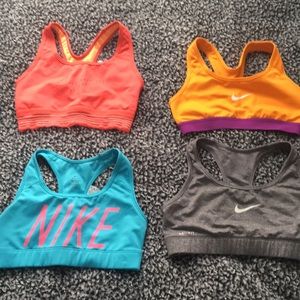 Nike sport bras